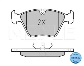 Комплект тормозных колодок MEYLE 025 212 1118