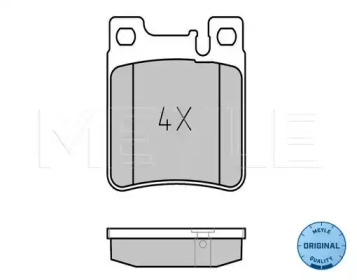 Комплект тормозных колодок MEYLE 025 213 0515