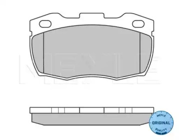 Комплект тормозных колодок MEYLE 025 215 1918