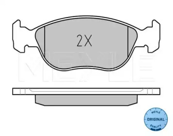 Комплект тормозных колодок MEYLE 025 219 2818