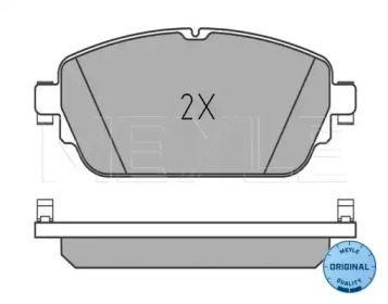 Комплект тормозных колодок MEYLE 025 220 3119