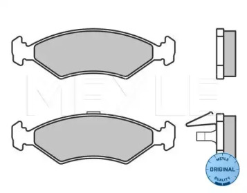 Комплект тормозных колодок MEYLE 025 231 0315