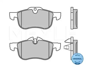 Комплект тормозных колодок MEYLE 025 231 1218