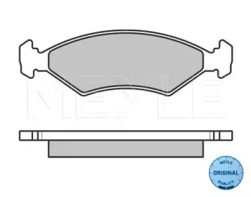 Комплект тормозных колодок MEYLE 025 233 8418/W