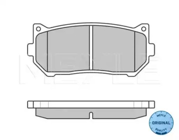 Комплект тормозных колодок MEYLE 025 234 5513/W