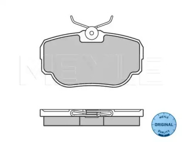Комплект тормозных колодок MEYLE 025 234 5816