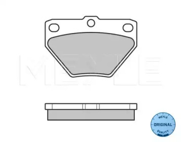 Комплект тормозных колодок MEYLE 025 235 2114/W