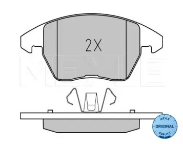 Комплект тормозных колодок MEYLE 025 235 8919