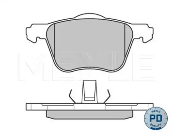 Комплект тормозных колодок MEYLE 025 235 9018/PD