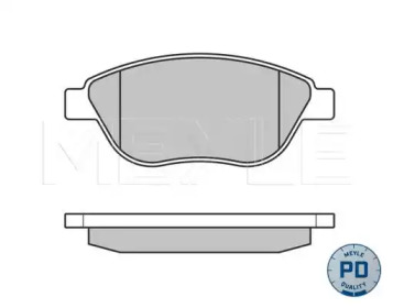 Комплект тормозных колодок MEYLE 025 239 8119/PD