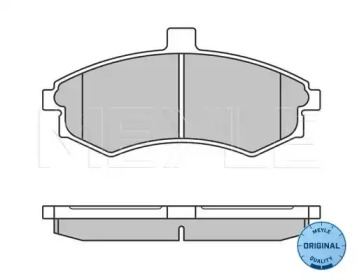 Комплект тормозных колодок MEYLE 025 240 3117/W