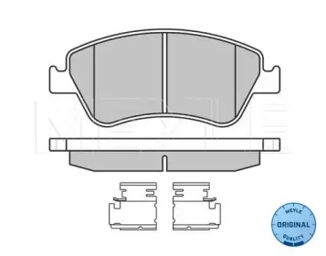 Комплект тормозных колодок MEYLE 025 241 2219/W