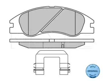 Комплект тормозных колодок MEYLE 025 242 1817/W