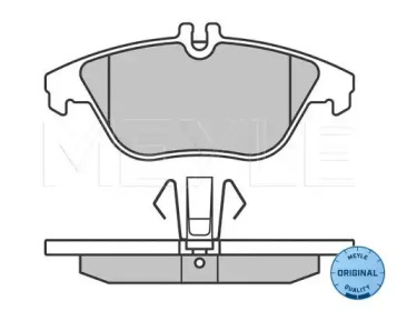 Комплект тормозных колодок MEYLE 025 242 5317