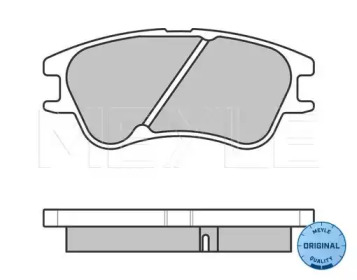 Комплект тормозных колодок MEYLE 025 242 7713/W