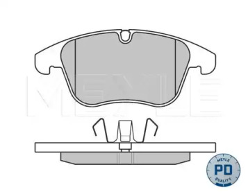 Комплект тормозных колодок MEYLE 025 243 3218/PD