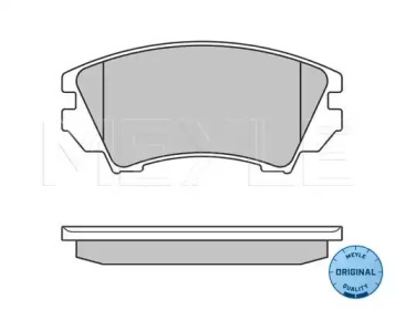 Комплект тормозных колодок MEYLE 025 244 1219/W