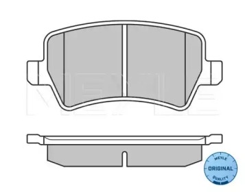 Комплект тормозных колодок MEYLE 025 244 9617