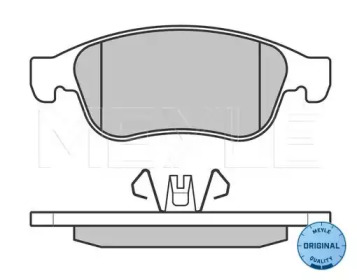 Комплект тормозных колодок MEYLE 025 249 1418
