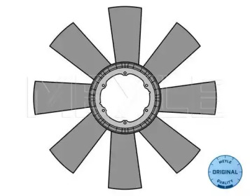 Крыльчатка вентилятора, охлаждение двигателя MEYLE 16-34 232 0008