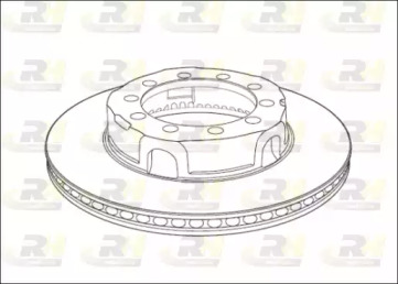 Тормозной диск ROADHOUSE NSX1017.20