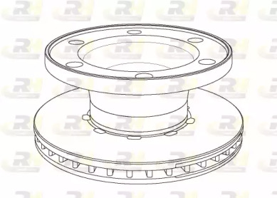 Тормозной диск ROADHOUSE NSX1076.20