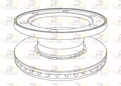 Тормозной диск ROADHOUSE NSX1077.20