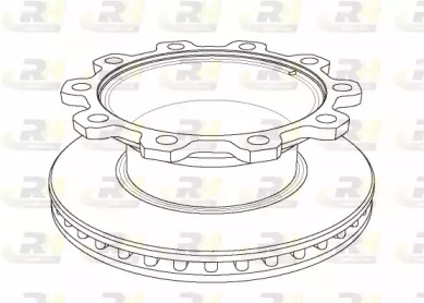 Тормозной диск ROADHOUSE NSX1081.20