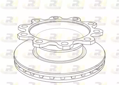 Тормозной диск ROADHOUSE NSX1084.20