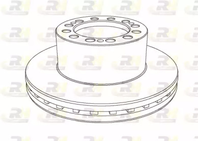 Тормозной диск ROADHOUSE NSX1109.20