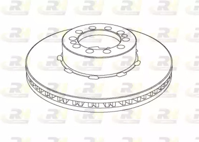 Тормозной диск ROADHOUSE NSX1126.20