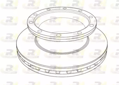 Тормозной диск ROADHOUSE NSX1189.20