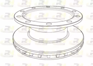 Тормозной диск ROADHOUSE NSX1199.20