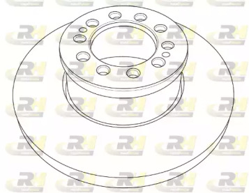 Тормозной диск ROADHOUSE NSX1203.10