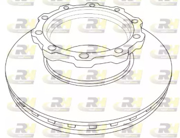 Тормозной диск ROADHOUSE NSX1207.20