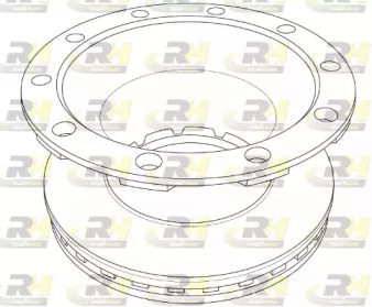 Тормозной диск ROADHOUSE NSX1218.20