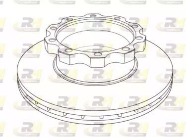 Тормозной диск ROADHOUSE NSX1221.20