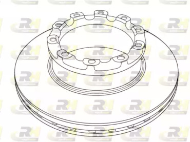 Тормозной диск ROADHOUSE NSX1224.20