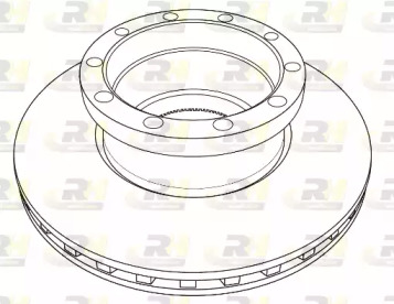 Тормозной диск ROADHOUSE NSX1231.20