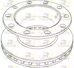 Тормозной диск ROADHOUSE NSX1234.20
