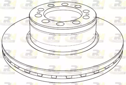 Тормозной диск ROADHOUSE NSX1235.20