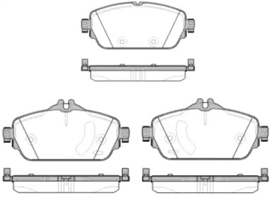 Комплект тормозных колодок ROADHOUSE 21592.08