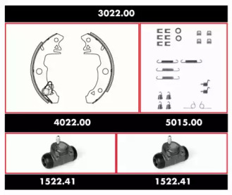 Комплект тормозов ROADHOUSE SPK 3022.00