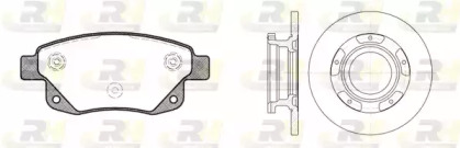 Комплект тормозов, дисковый тормозной механизм ROADHOUSE 81252.00