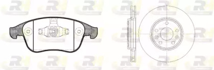 Комплект тормозов, дисковый тормозной механизм ROADHOUSE 81350.00