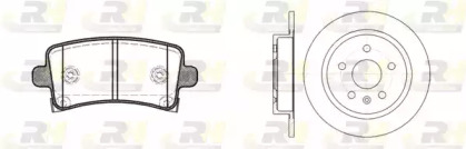 Комплект тормозов, дисковый тормозной механизм ROADHOUSE 81388.00