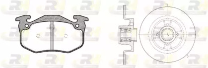 Комплект тормозов, дисковый тормозной механизм ROADHOUSE 8144.20