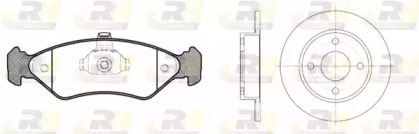 Комплект тормозов, дисковый тормозной механизм ROADHOUSE 8285.02