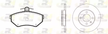 Комплект тормозов ROADHOUSE 8631.03