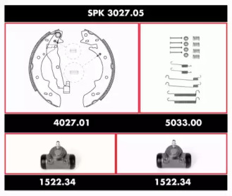 Комплект тормозов ROADHOUSE SPK 3027.05